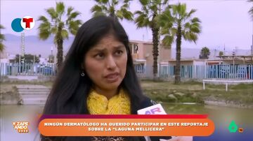 Una mujer, tras bañarse en la Laguna Mellicera de Perú: "Solo estaba esperando un bebé, pero el día del parto me entero de que son dos"