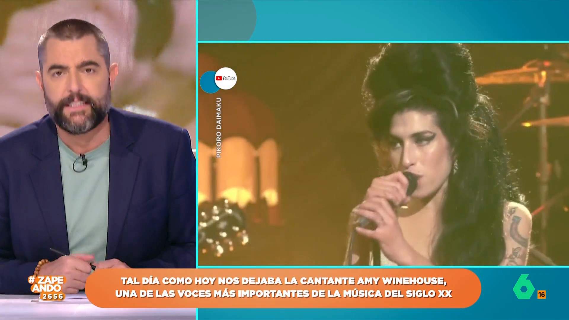 Los zapeadores rinden homenaje a Amy Winehouse con un concurso sobre su vida Los zapeadores rinden homenaje a Amy Winehouse con un concurso sobre su vida