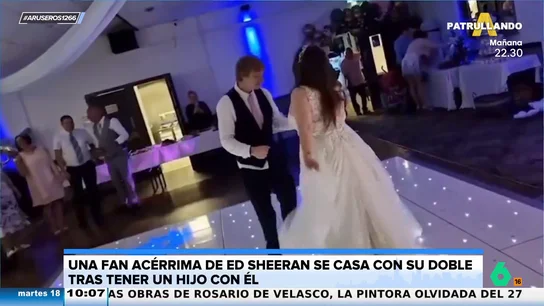 Una fan se casa con el doble de Ed Sheeran y contrata a un cantante que también se parece para que cante sus canciones Una fan se casa con el doble de Ed Sheeran y contrata a un cantante que también se parece para que cante sus canciones