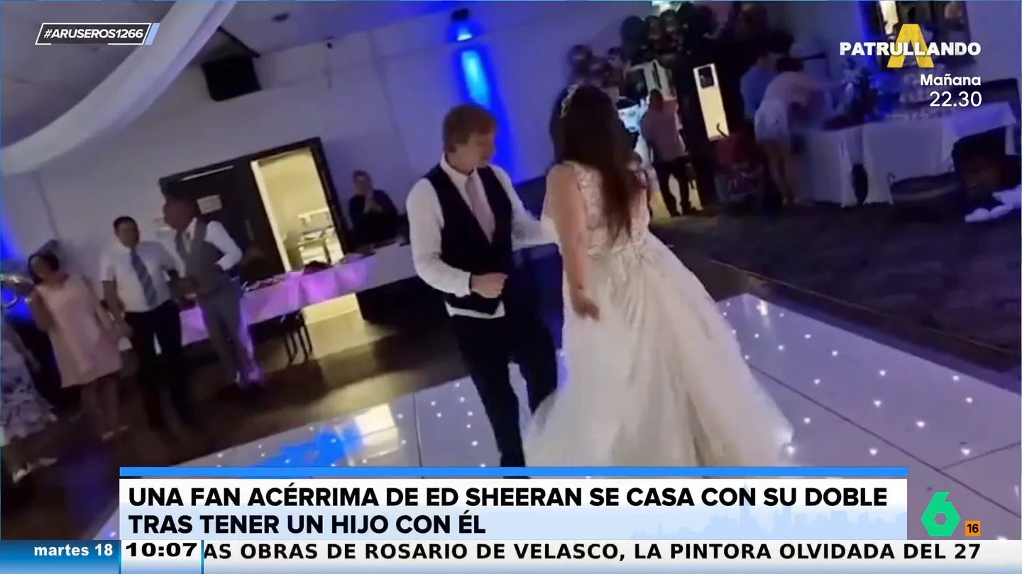 Una fan se casa con el doble de Ed Sheeran y contrata a un cantante que también se parece para que cante sus canciones Una fan se casa con el doble de Ed Sheeran y contrata a un cantante que también se parece para que cante sus canciones