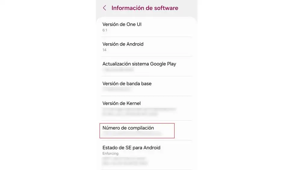 Desbloqueando la opciones de desarrollador Desbloqueando la opciones de desarrollador