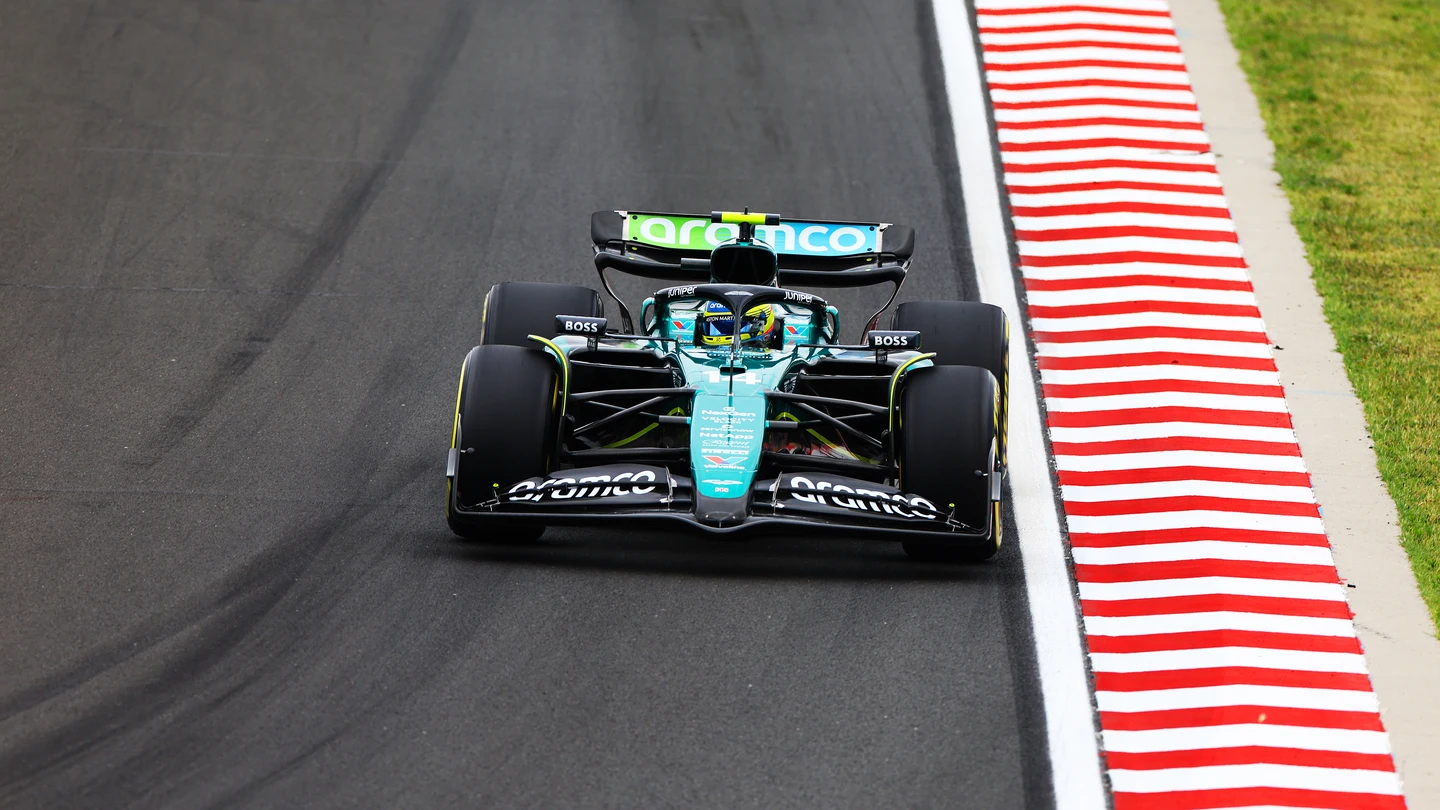 Fernando Alonso en el Gran Premio de Hungría Fernando Alonso en el Gran Premio de Hungría