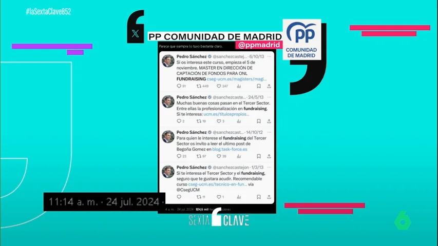 El PP intenta denunciar que Sánchez lleva años mediando por su mujer... y acaba dándole la razón