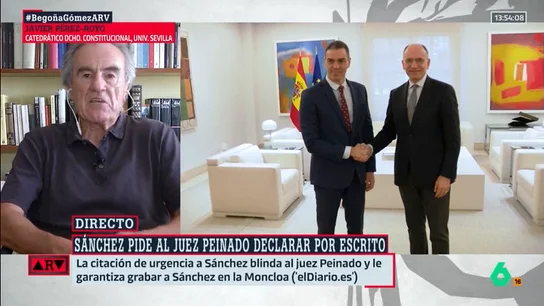 ARV- Javier Pérez-Royo, sobre la citación de Sánchez: "Todo esto que se ha hecho es una salvajada jurídica" ARV- Javier Pérez-Royo, sobre la citación de Sánchez: "Todo esto que se ha hecho es una salvajada jurídica"