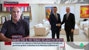 ARV- Javier Pérez-Royo, sobre la citación de Sánchez: "Todo esto que se ha hecho es una salvajada jurídica"