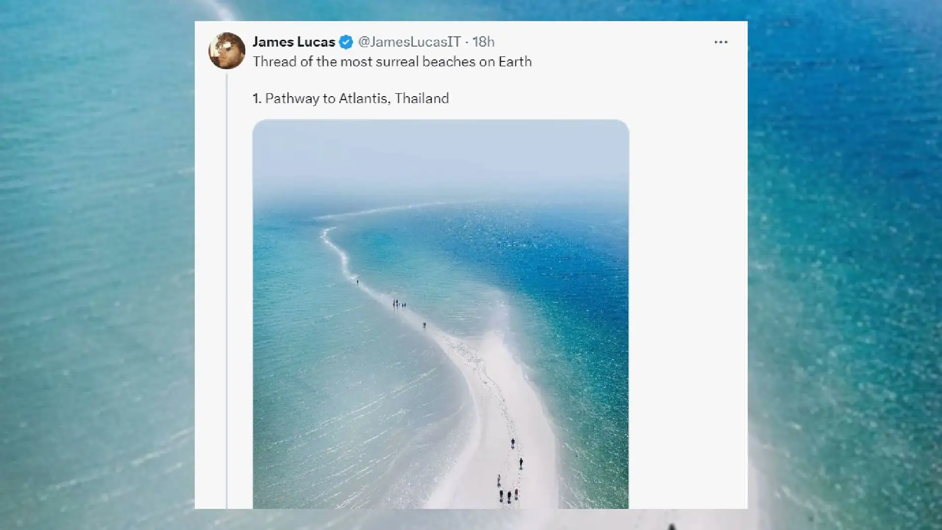 25 playas del mundo que no parecen reales 25 playas del mundo que no parecen reales