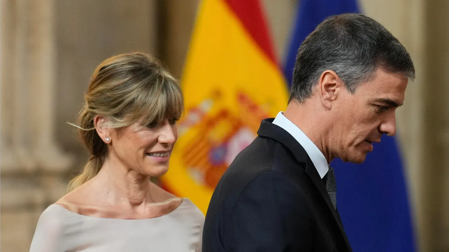 Imagen Begoña Gómez y Pedro Sánchez. Imagen Begoña Gómez y Pedro Sánchez.