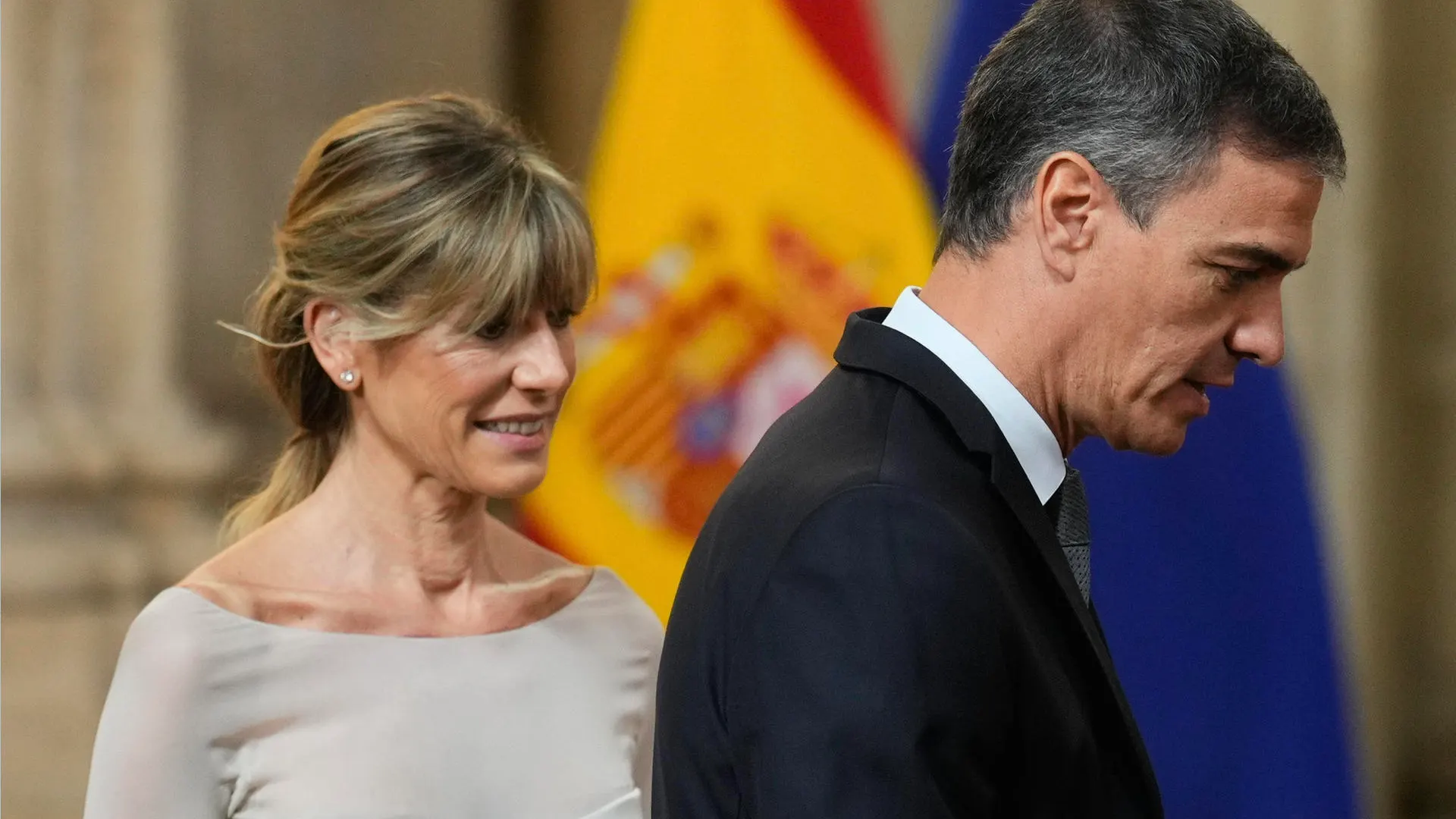 Imagen Begoña Gómez y Pedro Sánchez.