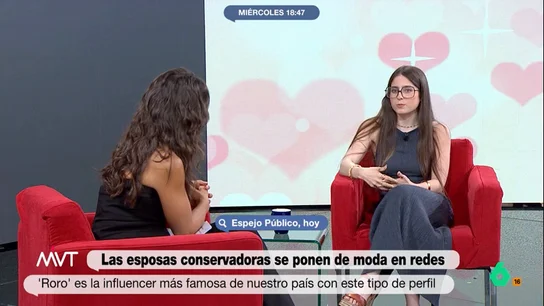 Roro, la tiktoker viral que cocina para su novio, afirma que es feminista: "No me están respetando a mí" La joven ha sido entrevistada en 'Espejo Público' y no ha dudado en responder a todos aquellos que critican su relación de pareja. "No vivo por y para él, no soy una mujer sumisa", ha afirmado.
