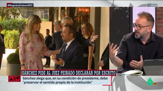 ARV-Maestre se&ntilde;ala qu&eacute; es lo que pretende el juez Peinado: "Quiere conseguir una testifical firmada de S&aacute;nchez"