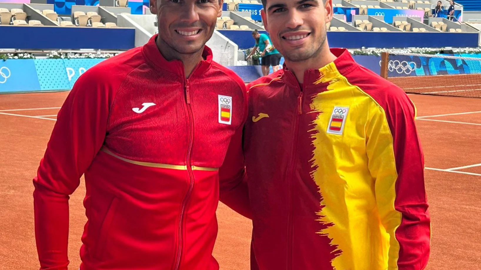 Rafa Nadal y Carlos Alcaraz de Nadal