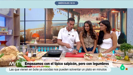 Los dos "truquitos" de Pablo Ojeda para combatir los gases de las legumbres: así se puede evitar flatulencias y digerirlas mejor Pablo Ojeda muestra varias alternativas veraniegas para comer legumbres, más allá del puchero, y en este vídeo de Más Vale Tarde desvela dos sencillos trucos para evitar los tan temidos gases que a veces producen.