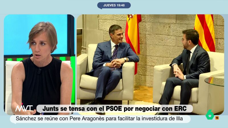Tania Sánchez reflexiona sobre el 'no' de Junts al techo de gasto del Gobierno