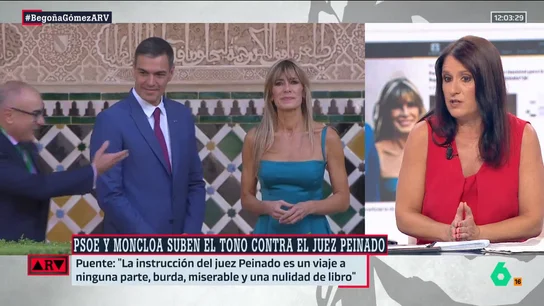 ARV- Imma Lucas, tras las palabras de Puente sobre el juez Peinado: "El respeto tiene que ser bidireccional" ARV- Imma Lucas, tras las palabras de Puente sobre el juez Peinado: "El respeto tiene que ser bidireccional"