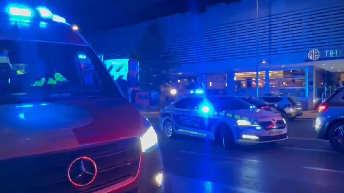 Lugar del incidente mortal tras un concierto de Karol G