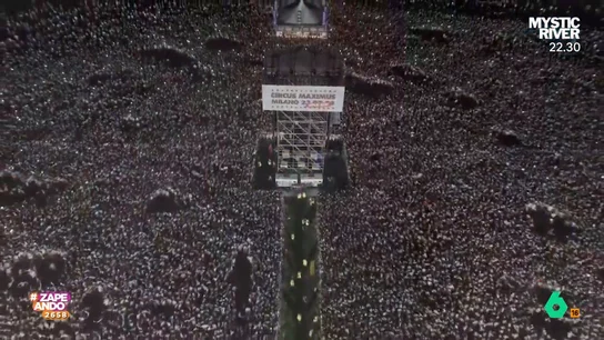 Travis Scott la 'lía' en su concierto en Milán: reúne a 80.000 personas y hasta causa un terremoto Las canciones que ha interpretado el rapero en su concierto han provocado que todos los asistentes no puedan evitar bailar. Una acción que ha provocado que varios vecinos llamaran a las autoridades al notar un temblor de tierra.