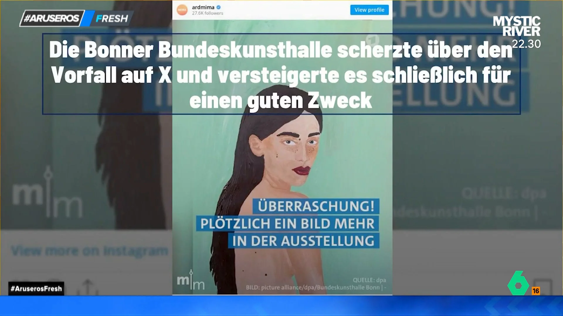 Un trabajador de una galería de arte en Munich es despedido tras exponer sus cuadros sin permiso