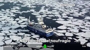 Un bloque de hielo sería la causa del hundimiento del 'Argos Georgia', según las autoridades de Malvinas