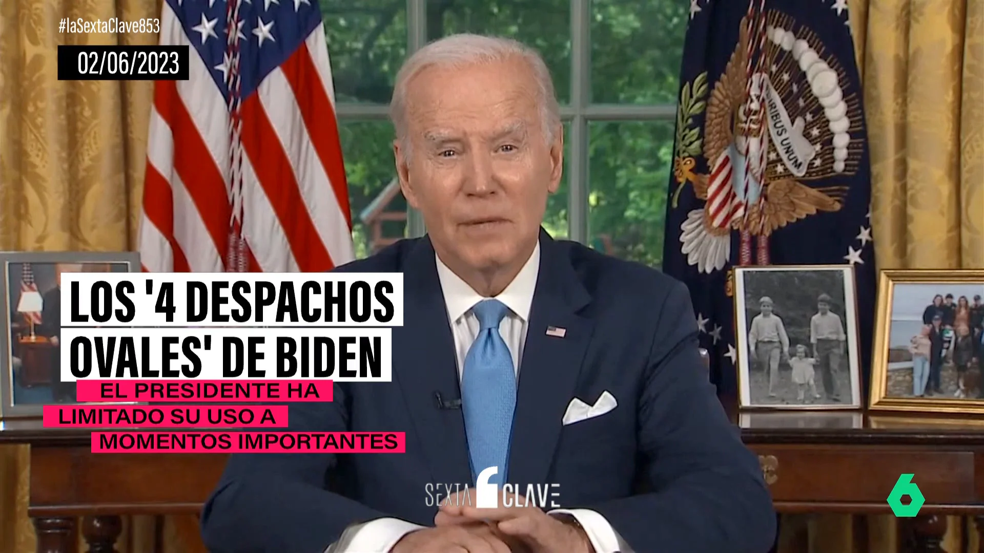 La despedida de Biden y otras ocasiones en las que el Despacho Oval fue clave para informar a EEUU