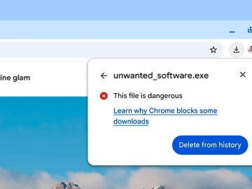 Las nuevas advertencias de Chrome