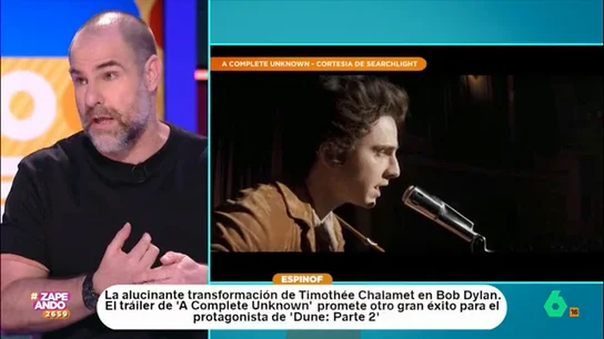 Alberto Rey comenta las primeras imágenes del biopic de Bob Dylan Alberto Rey comenta las primeras imágenes del biopic de Bob Dylan