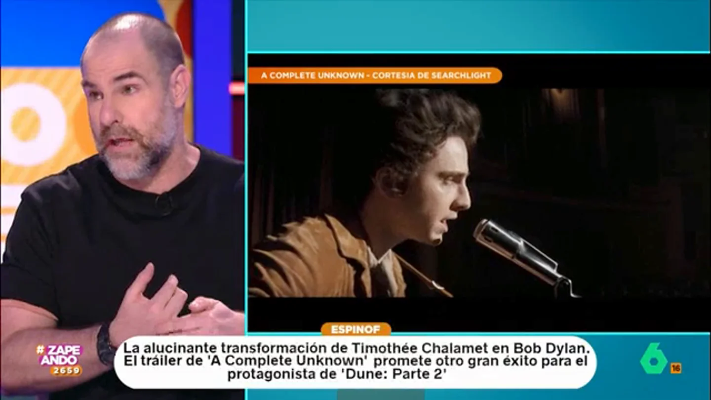 Alberto Rey comenta las primeras imágenes del biopic de Bob Dylan Alberto Rey comenta las primeras imágenes del biopic de Bob Dylan
