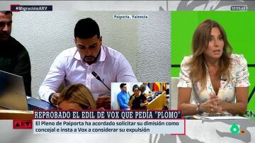 ARV- Carmen Morodo, muy dura con el edil de Vox en Paiporta: "Además de xenófobo es cobarde"