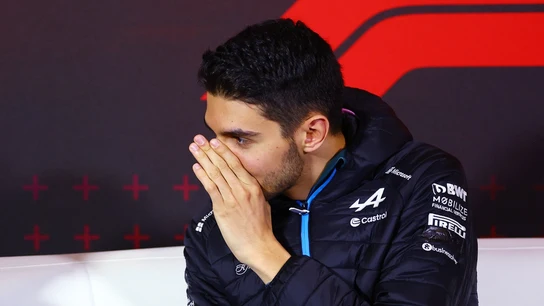 Esteban Ocon, con Alpine Esteban Ocon, con Alpine