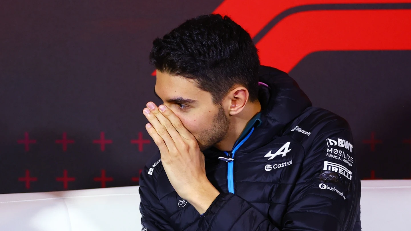Esteban Ocon, con Alpine Esteban Ocon, con Alpine