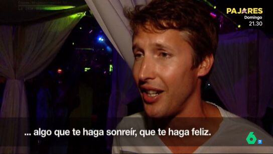 James Blunt en Ibiza en 2013