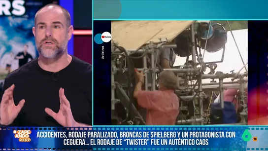 El protagonista de la película original de Twisters sufrió ceguera temporal El protagonista de la película original de Twisters sufrió ceguera temporal