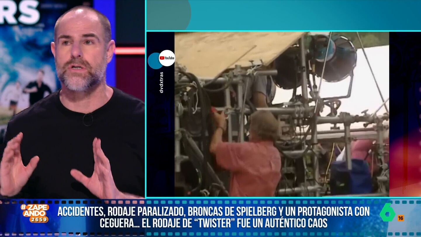 El protagonista de la pel&iacute;cula original de Twisters sufri&oacute; ceguera temporal 
