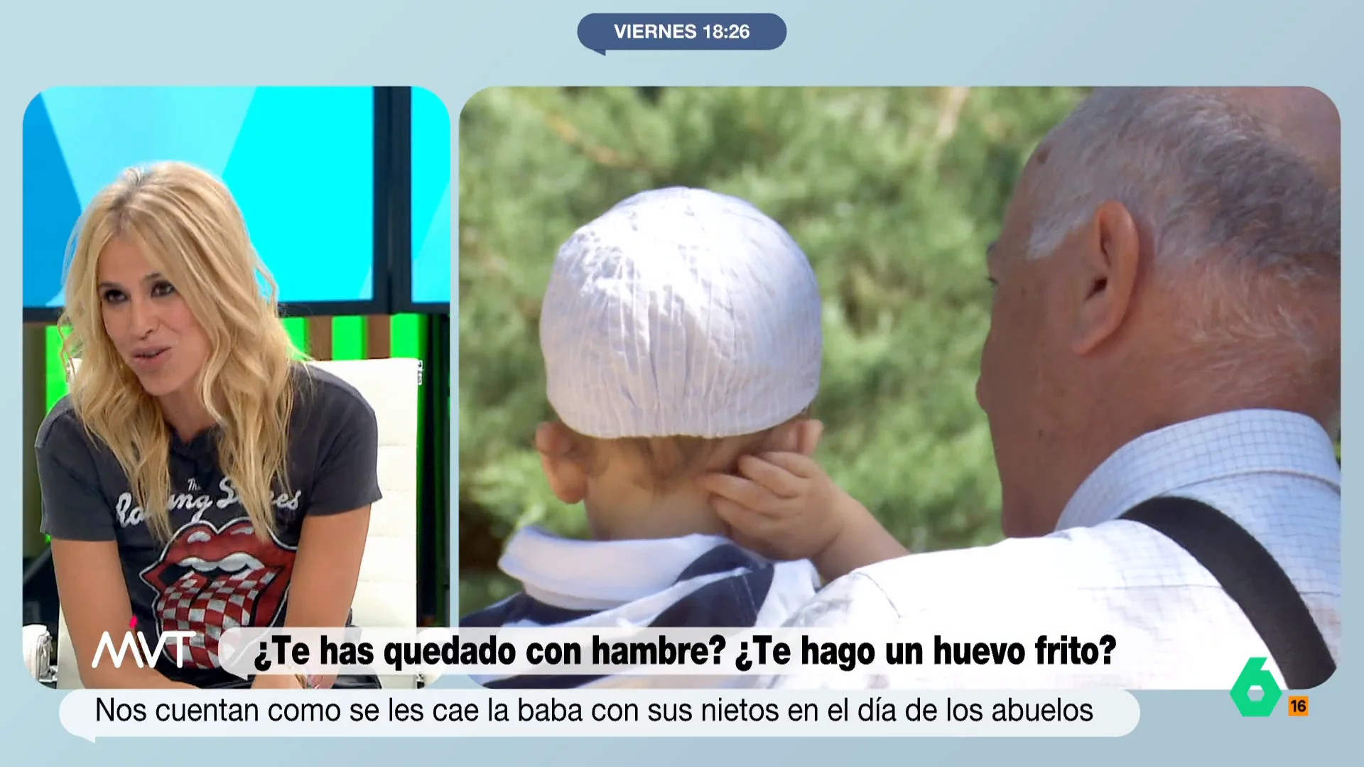 Afra Blanco en Más Vale Tarde Afra Blanco en Más Vale Tarde
