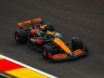 McLaren lanza el guante a Red Bull en los libres del Gran Premio de Bélgica