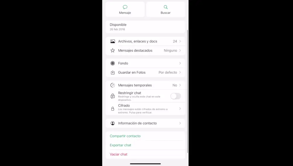 Cómo guardar todas las imágenes de un solo chat de WhatsApp Cómo guardar todas las imágenes de un solo chat de WhatsApp