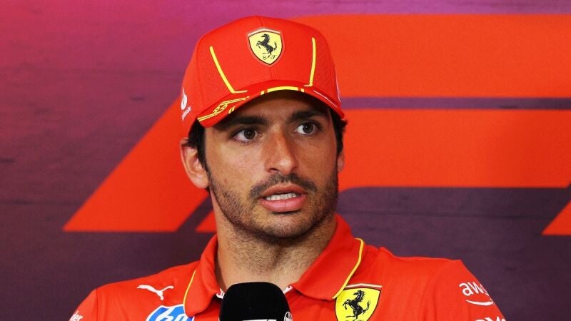 Carlos Sainz, piloto de Ferrari