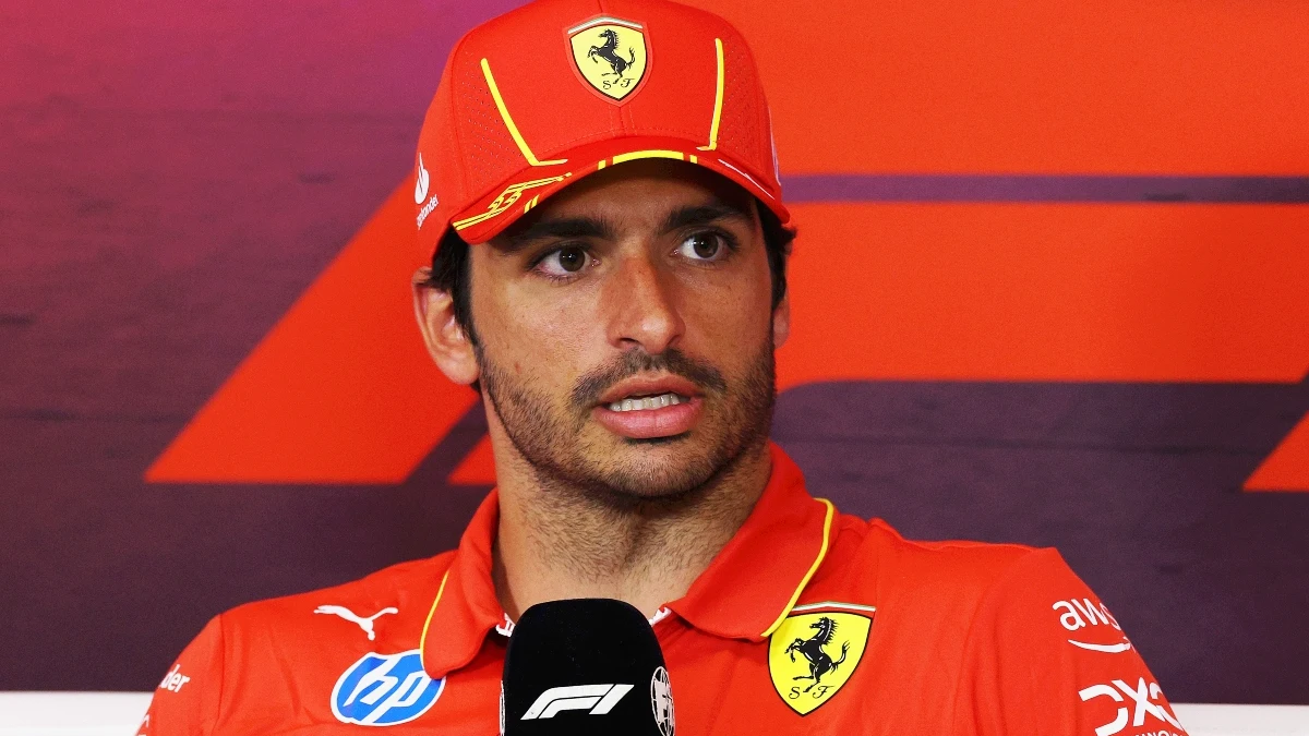 Carlos Sainz, piloto de Ferrari