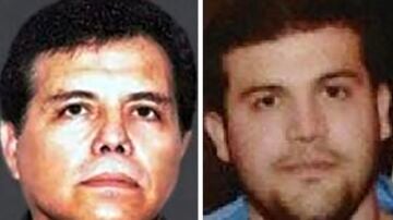 Ismael Zambada Garcia, más conocido como 'El Mayo' y Joaquin Guzman Lopez, uno de los hijos de 'El Chapo', en una imagen de archivo.