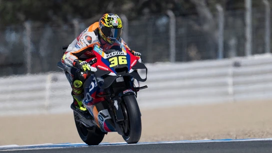 Joan Mir, sobre la Honda Joan Mir, sobre la Honda