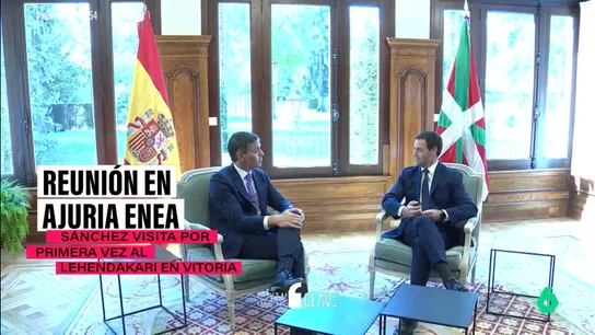 Pedro Sánchez, el tercer presidente del Gobierno en visitar Ajuria Enea: ¿quiénes fueron los otros dos? Pedro Sánchez, el tercer presidente del Gobierno en visitar Ajuria Enea: ¿quiénes fueron los otros dos?