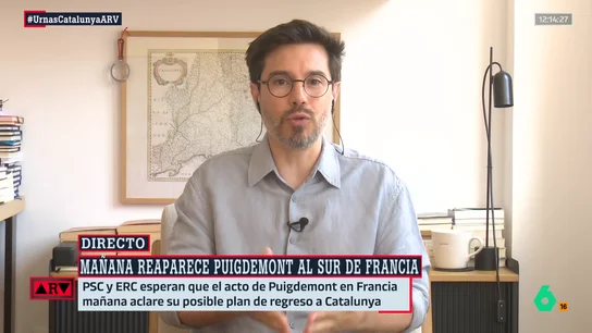 ARV-Toni Aira, sobre el posible pacto entre ERC y PSC: "El 7 y 8 de agosto podría haber algún tipo de cita" ARV-Toni Aira, sobre el posible pacto entre ERC y PSC: "El 7 y 8 de agosto podría haber algún tipo de cita"