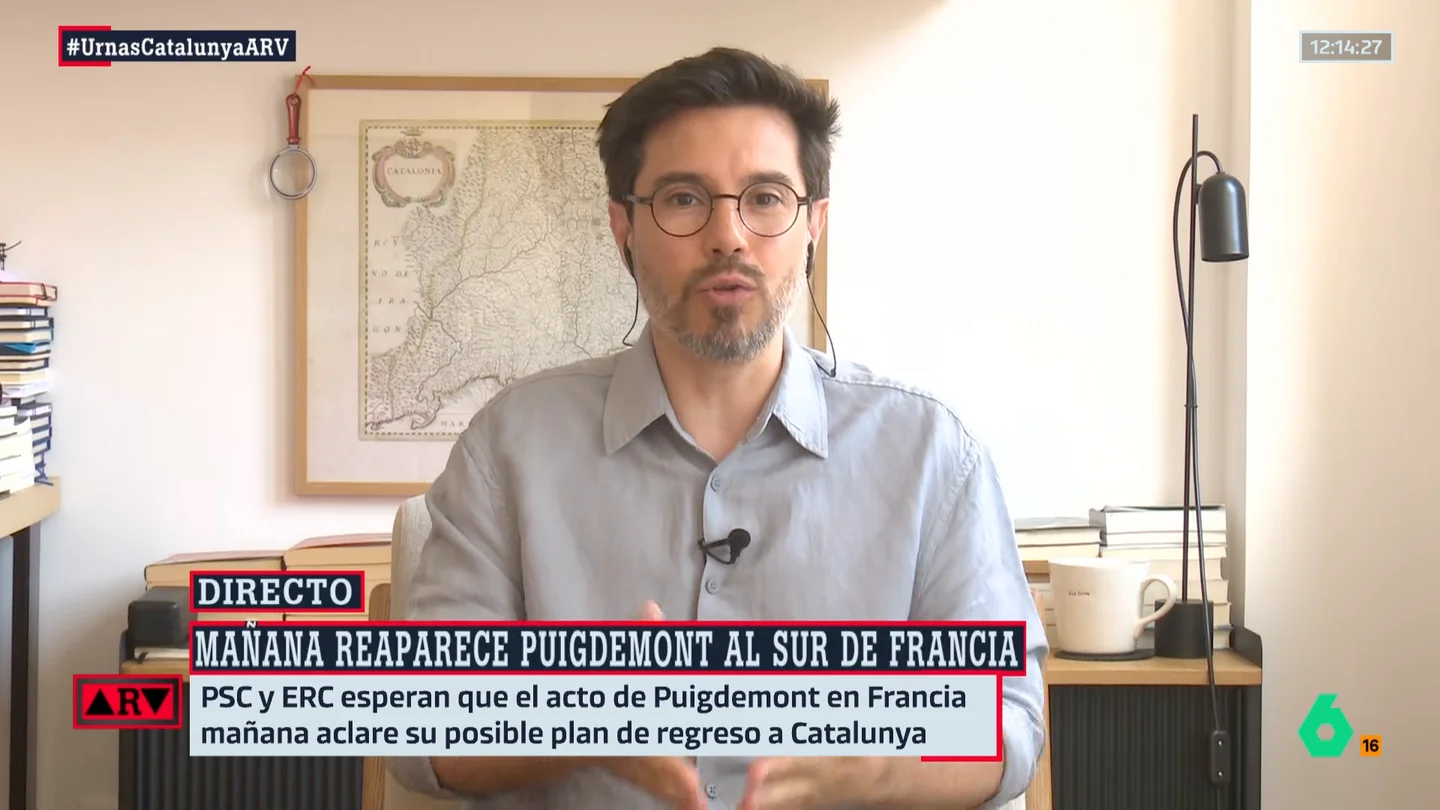 ARV-Toni Aira, sobre el posible pacto entre ERC y PSC: "El 7 y 8 de agosto podría haber algún tipo de cita" ARV-Toni Aira, sobre el posible pacto entre ERC y PSC: "El 7 y 8 de agosto podría haber algún tipo de cita"