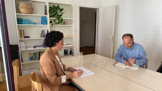 El secretario general de Junts, Jordi Turull, y la secretaria general de ERC, Marta Rovira, en una imagen de archivo en Ginebra (Suiza) El secretario general de Junts, Jordi Turull, y la secretaria general de ERC, Marta Rovira, en una imagen de archivo en Ginebra (Suiza)