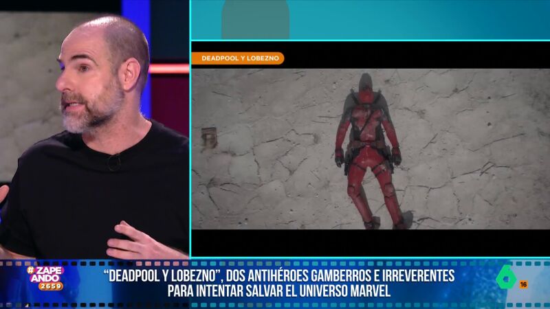 Alberto Rey habla de la nueva película de Deadpool