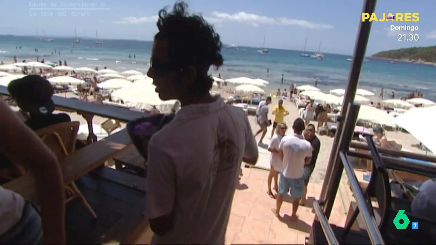 Imagen de un chiringuito de Ibiza Imagen de un chiringuito de Ibiza