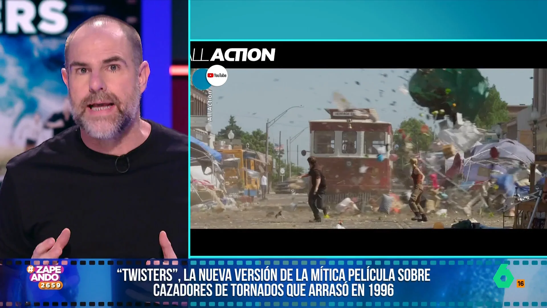 Alberto Rey analiza la película Twisters, el tercer mejor estreno del año