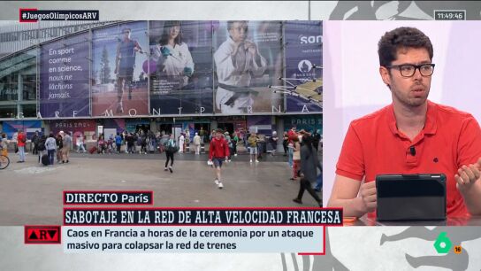 ARV-&iquest;Qu&eacute; puede haber detr&aacute;s del sabotaje a la red de trenes en Francia? Fernando Aranc&oacute;n lo analiza