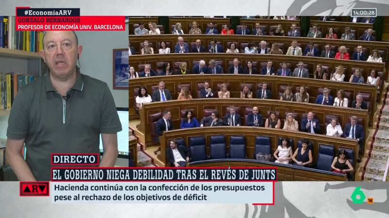 ARV- Bernardos desvela qué supone que no se haya aprobado el techo de gasto y aclara si es posible legislar sin Presupuestos