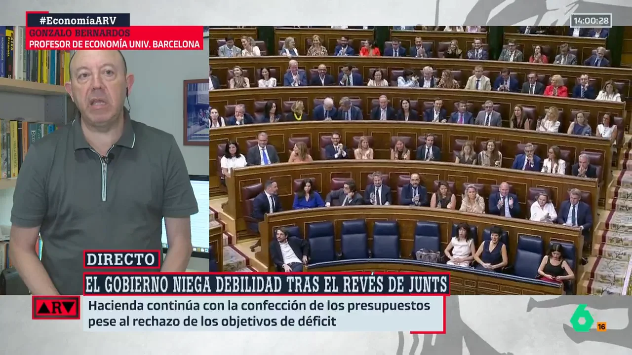 ARV- Bernardos desvela qué supone que no se haya aprobado el techo de gasto y aclara si es posible legislar sin Presupuestos