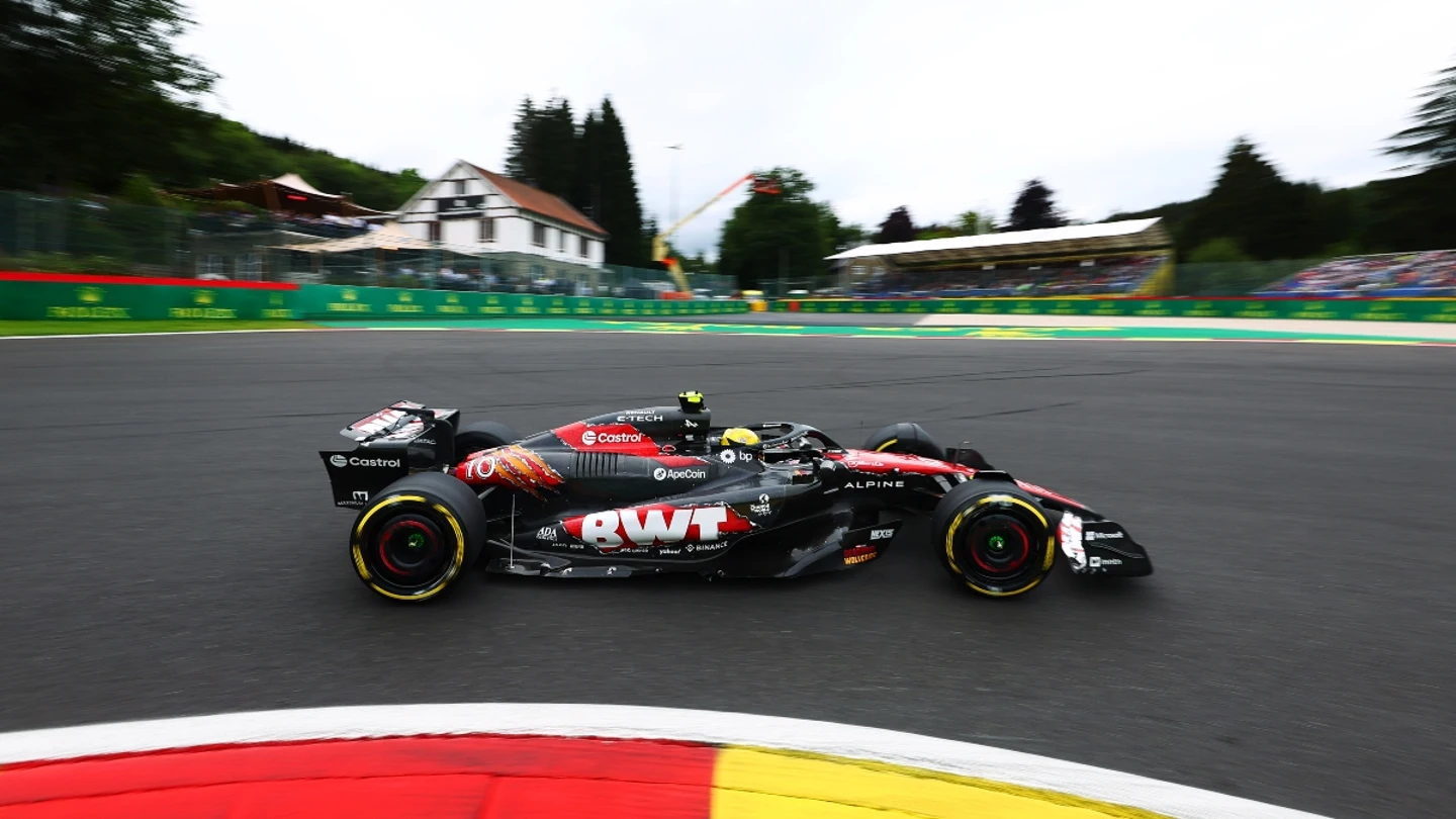 Gasly, en Bélgica Gasly, en Bélgica